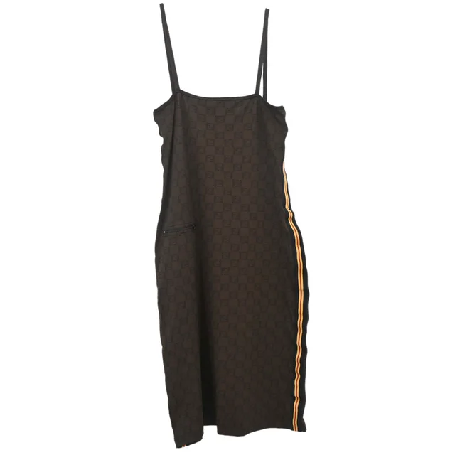 Fendi Zucchino Mini Dress #42 in Nylon from AMORE Vintage Tokyo