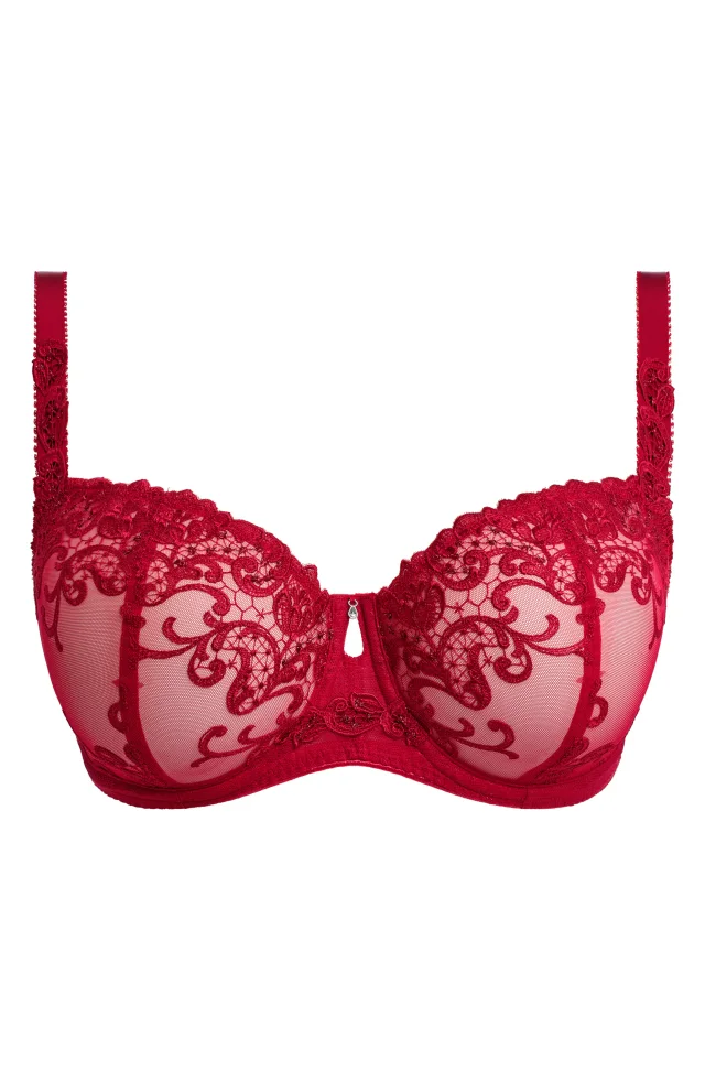 Fantasie Portia Underwire Balconette Bra in Red, photo 3 of 6 from Nordstrom Rack