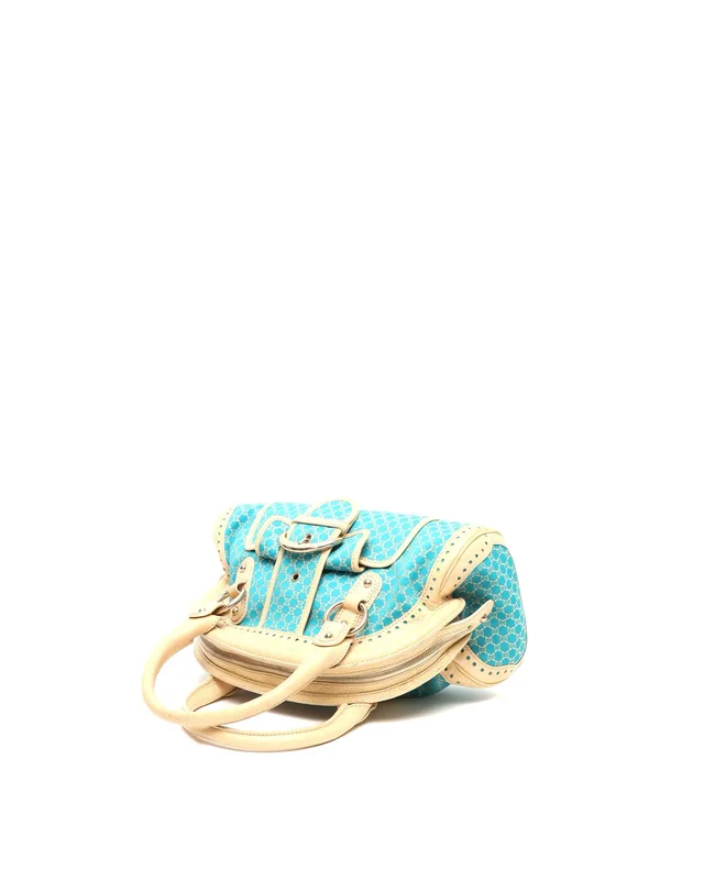 Celine Macadam Dome Satchel Bag in Canvas from A Retro Tale, photo 4 of 11