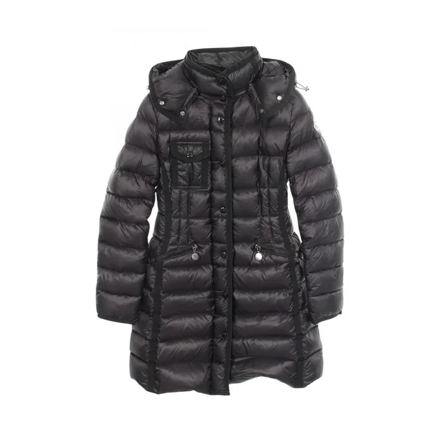 Moncler Down Jacket Hermine Nylon Coat in Nylon from The Reluxe