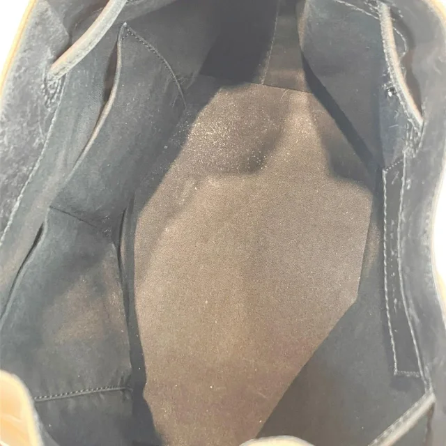 Balenciaga Navy Bucket bag in White Canvas from LuxUness, photo 7 of 8