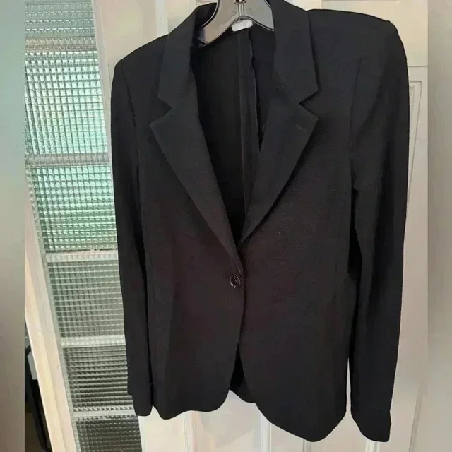 Giorgio Armani Blazer. One Button Padded Shoulders Perfect Sz Eu 44 Us 8 in black from Poshmark
