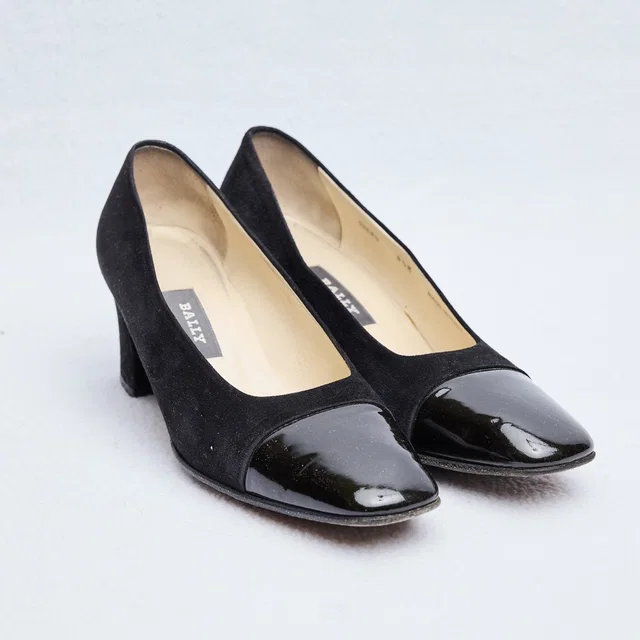 Bally Shero Suede Black Pump in black Suede from Poshmark