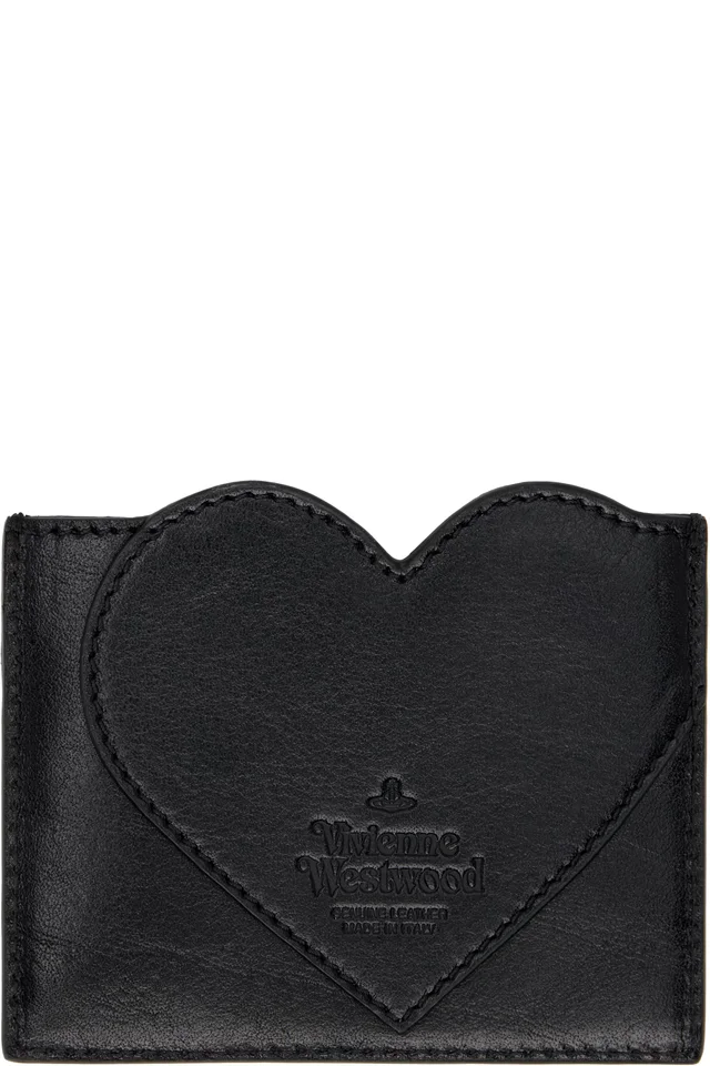 Vivienne Westwood Black Heart Card Holder, photo 2 of 2 from SSENSE