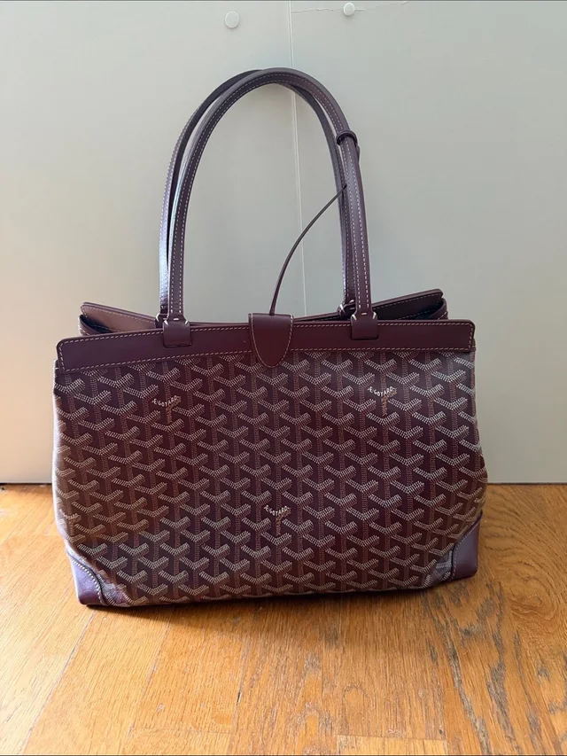 Goyard Bellechase In Wine Red in brown|red from Poshmark