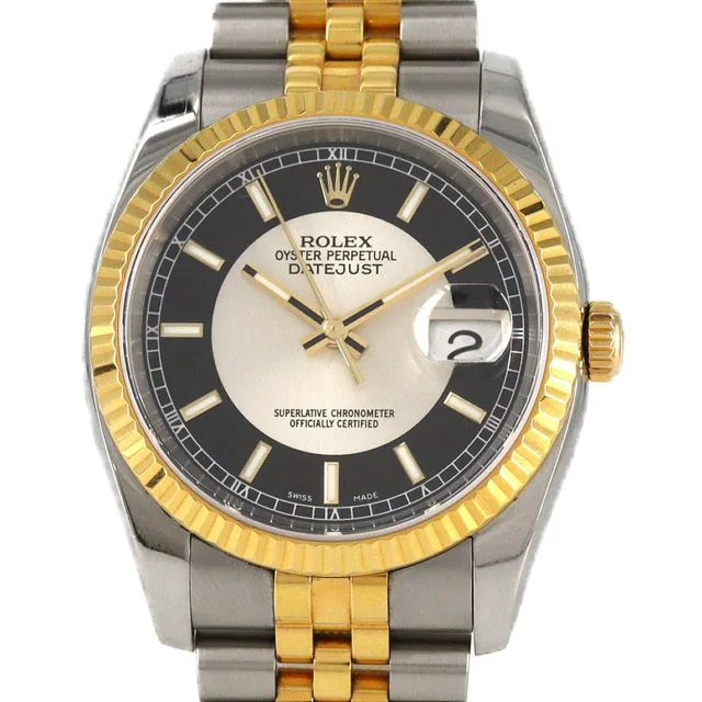 Rolex Datejust Stainless Steel Yellow Gold Automatic in Yellow from The Reluxe