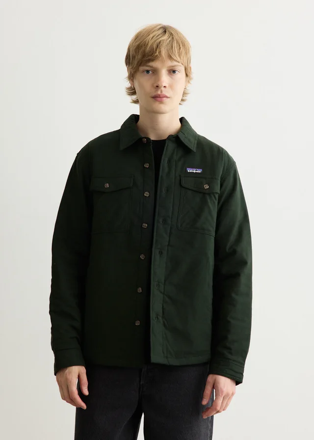 Patagonia Lightweight Insulated Fjord Flannel Shirt in Green from Incu, photo 1 of 1