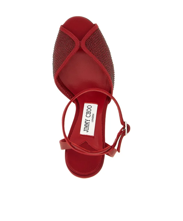 Jimmy Choo Sacora Sandals, photo 4 of 4 from SENSER