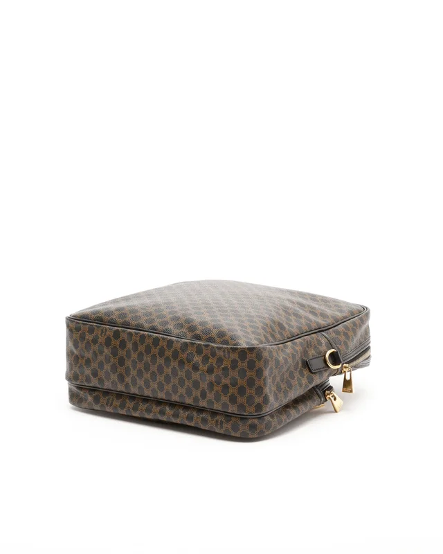Celine Macadam Satchel Messenger Bag in Canvas from A Retro Tale, photo 5 of 8