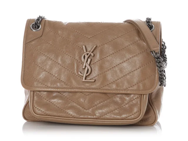 Saint Laurent Medium Toffee Niki in Leather from Ann's Fabulous Finds, photo 2 of 9