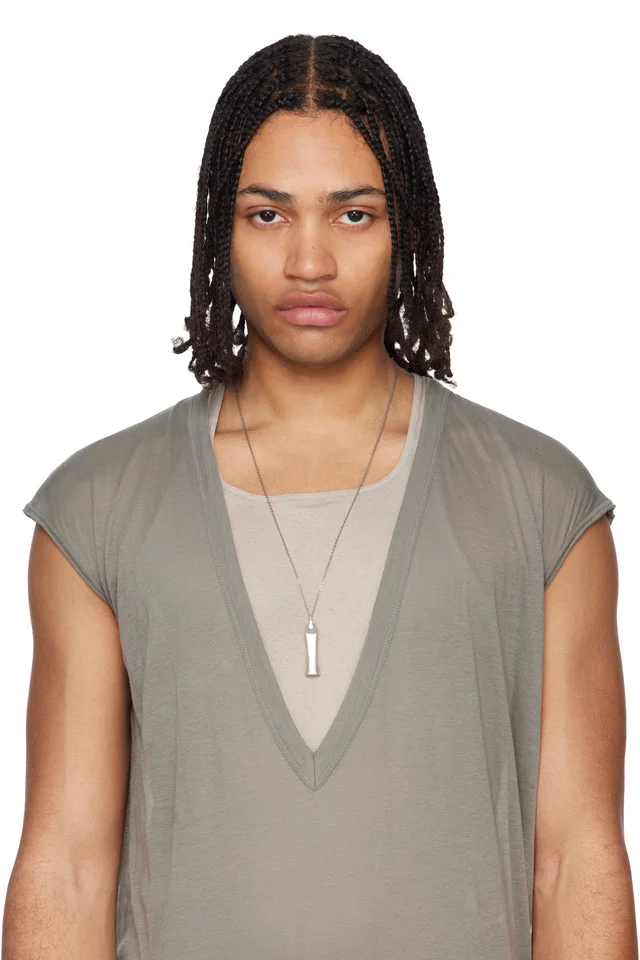 Rick Owens Temple Sister Charm Necklace, photo 2 of 2 from SSENSE