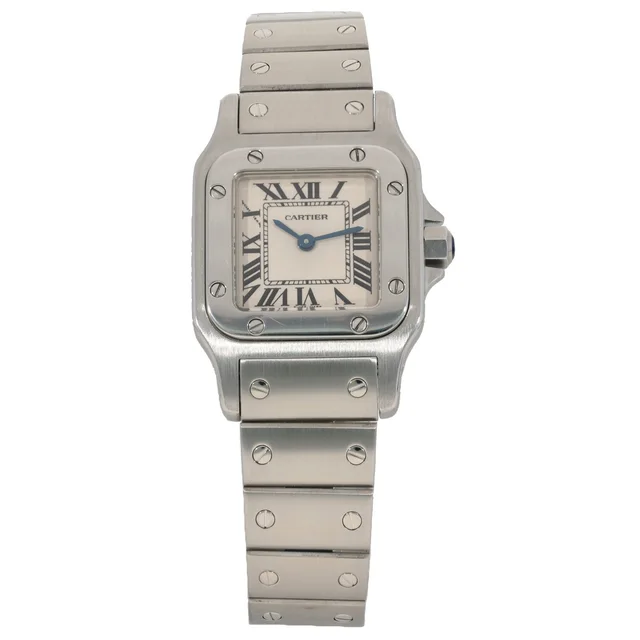 Cartier Santos W20056D6 24mm Stainless Steel Watch from H&T