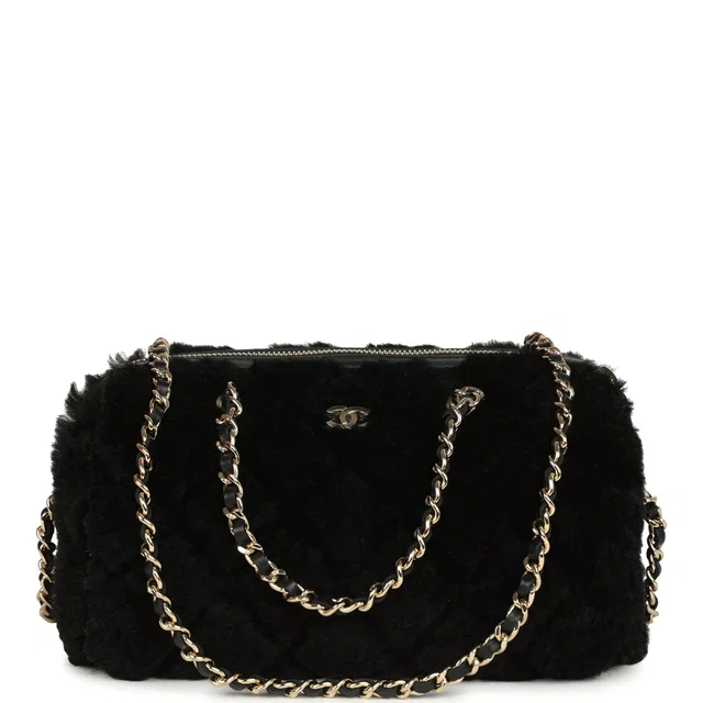 Chanel Mini Timeless Classic Barrel Bag in Black Leather from Madison Avenue Couture