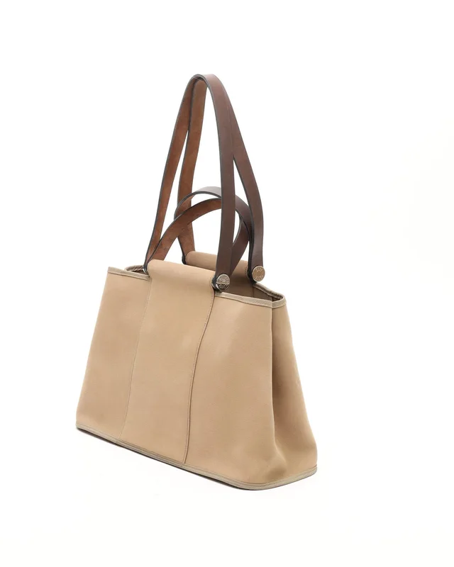 Hermès Cabag Elan Toile 39 PM Bag in Canvas from A Retro Tale, photo 3 of 12