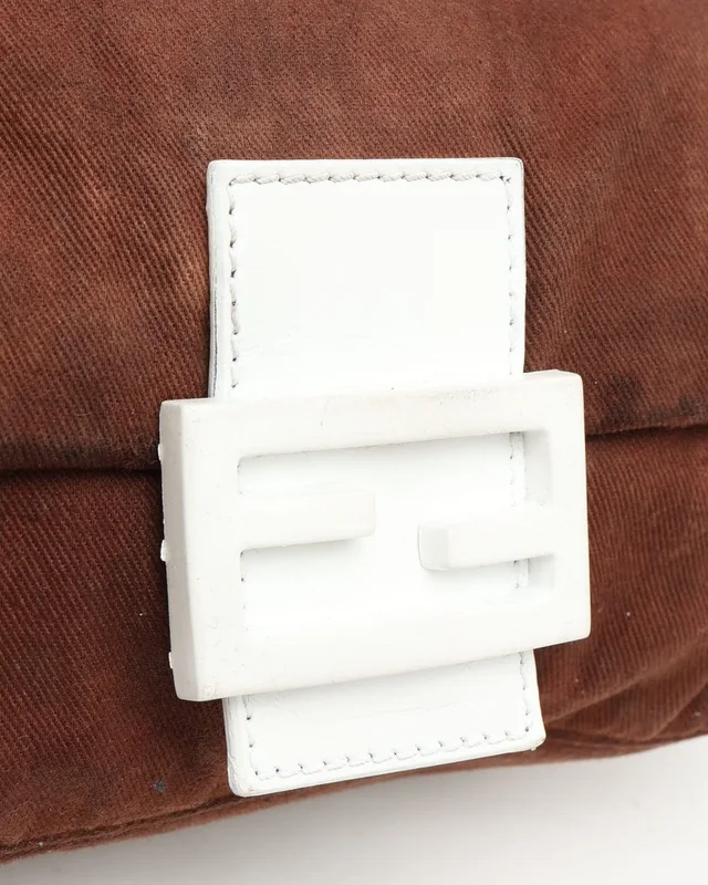 Fendi Zucca Mini Mamma Bag in Canvas from A Retro Tale, photo 7 of 9