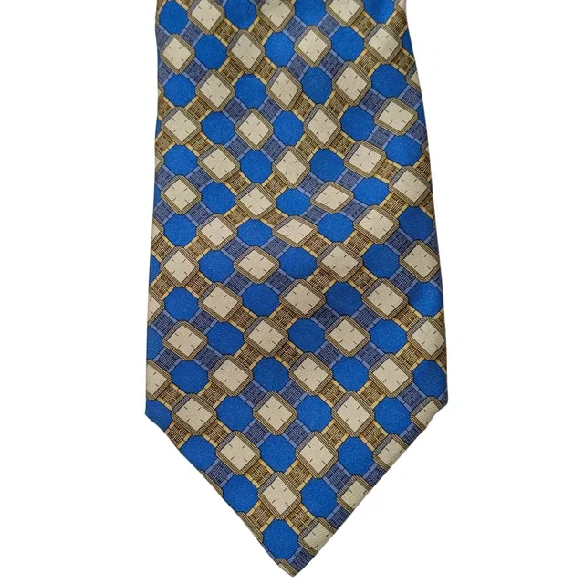 Highly Sought After Vintage Piaget 100% Silk Men's Multicolor Tie Plaid Designs in red Silk from Poshmark