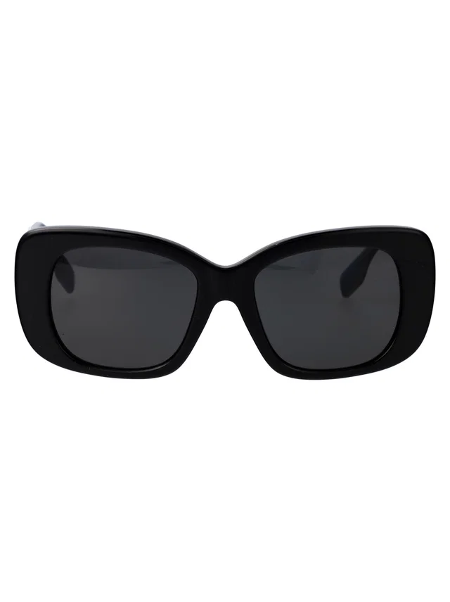 Burberry 0be4410 Acetate Sunglasses — Black in Black from HEWI
