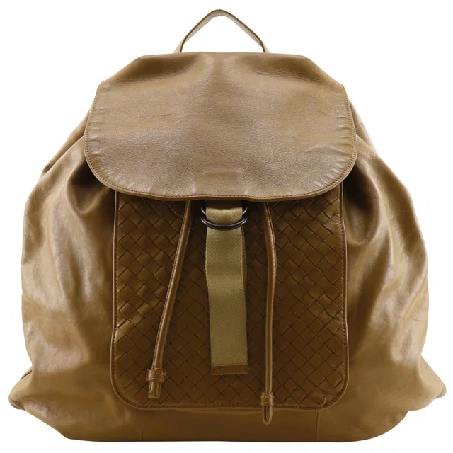 Bottega Veneta Intrecciato Calf Backpack in Woven leather from LuxUness