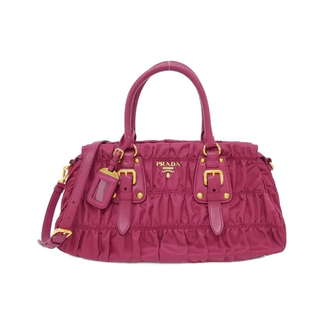 Prada BN1407 bag in IBISCO / GOLD hardware TESSUTO GAUFRE' from KOMEHYO