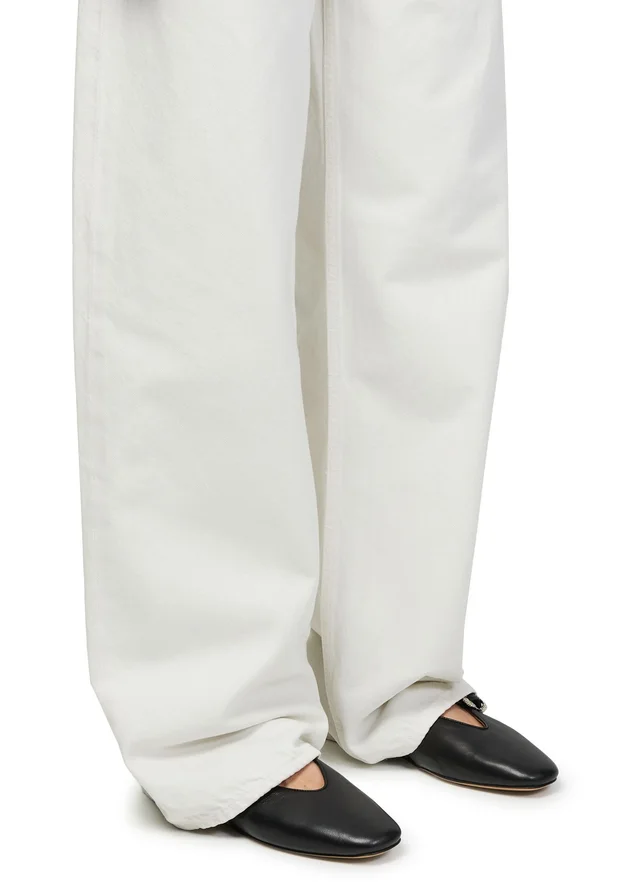 LE MONDE BERYL Claudia ballet flats in Black 100% lamb leather, photo 2 of 6 from 24S (Canada)