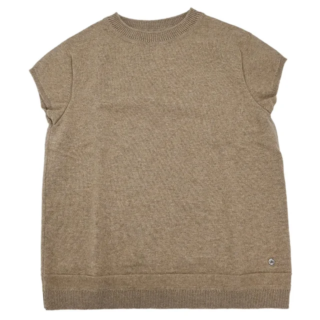 Hermès Top Sweater Brown #38 in Brown Cashmere from AMORE Vintage Tokyo