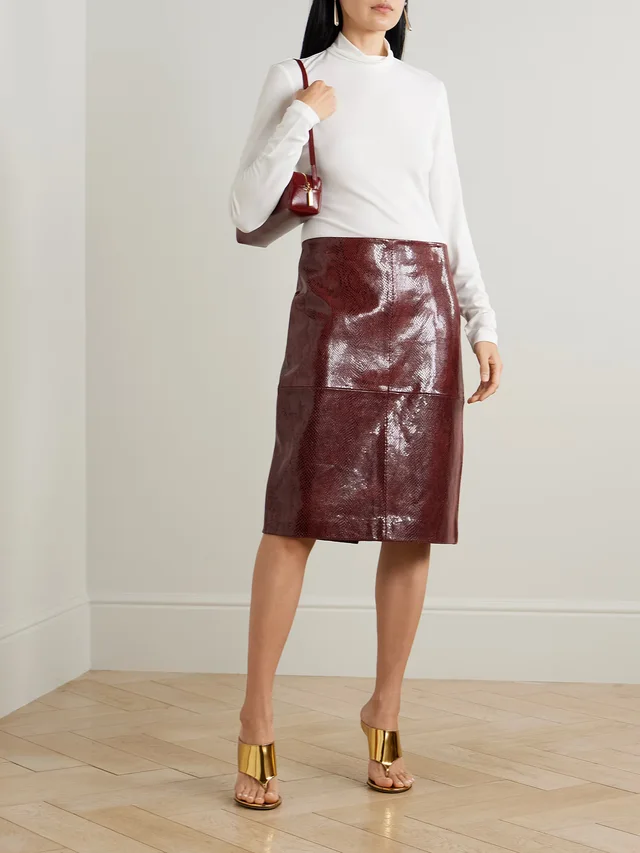 STELLA MCCARTNEY Crepe de chine turtleneck bodysuit in White, photo 2 of 2 from NET-A-PORTER (Canada)