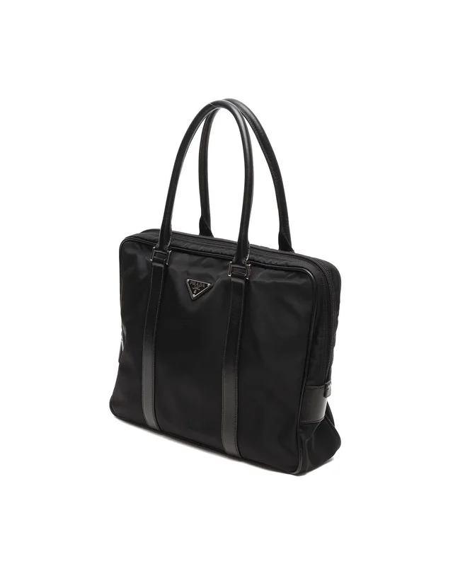 Prada Tessuto Business Bag in Nylon from A Retro Tale, photo 2 of 7