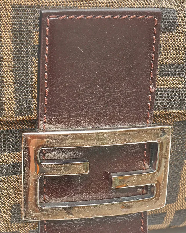 Fendi Zucca Baguette Bag in Canvas from A Retro Tale, photo 6 of 11