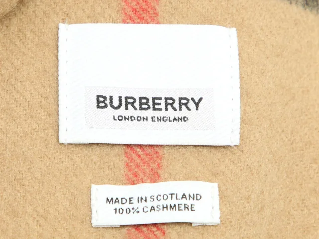 Burberry Giant Check Cashmere Scarf in Cashmere from Ann's Fabulous Finds, photo 2 of 4