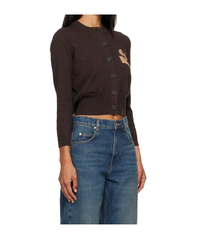 Isabel Marant Etoile Long-sleeved knitted cardigan, photo 6 of 7 from SENSER