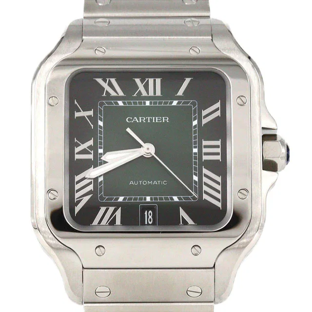 Santos de Cartier Stainless Steel Watch from LuxUness