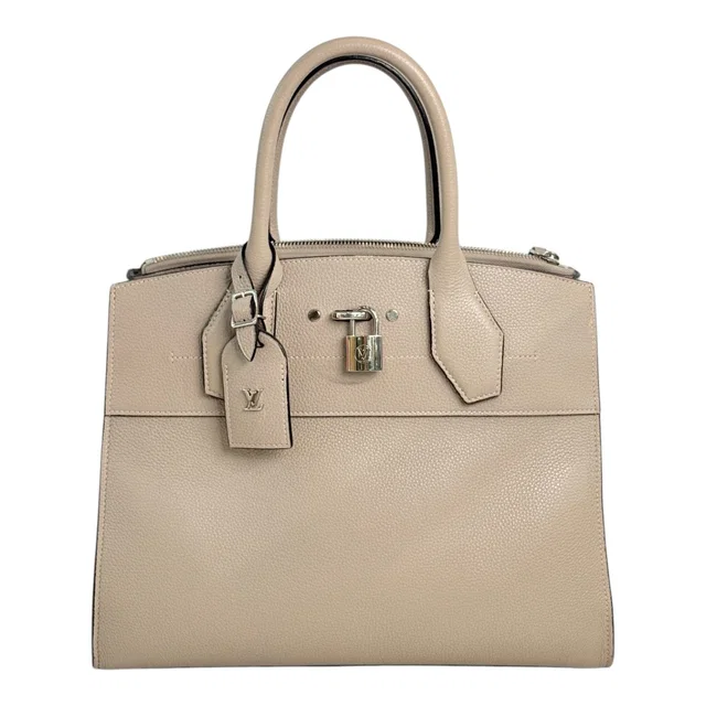 Louis Vuitton City Steamer MM in Taupe in Taupe from Luxury Promise