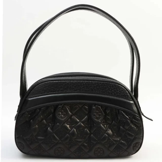 Louis Vuitton 2005 Monogram Vienna Clara Noir in Black Lambskin from VINTAGE QOO TOKYO, photo 2 of 2
