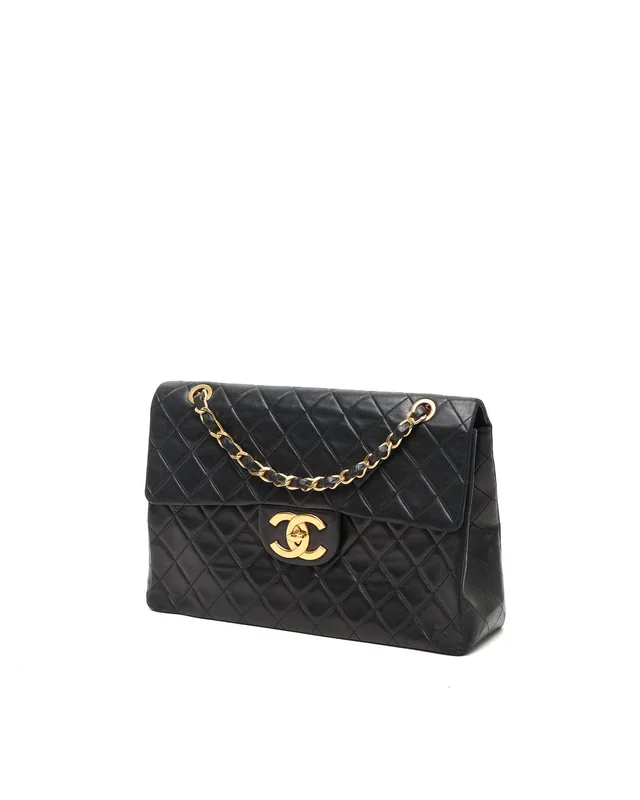 Chanel Classic Maxi Single Flap Bag in Leather from A Retro Tale, photo 2 of 10