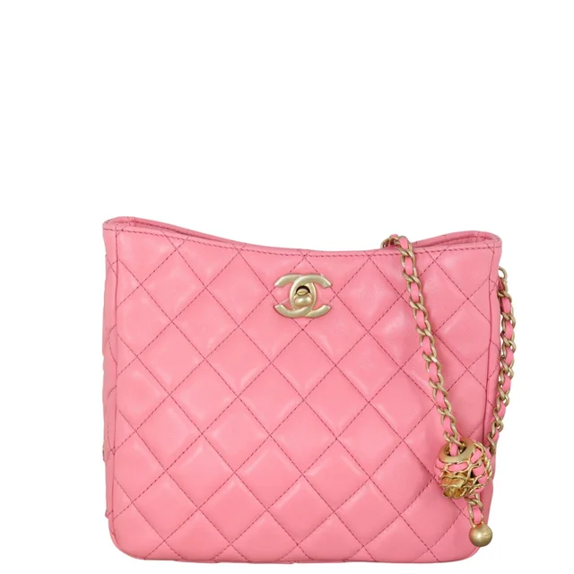 Chanel Pearl Crush Chain Hobo in Lambskin from Luxe.It.Fwd