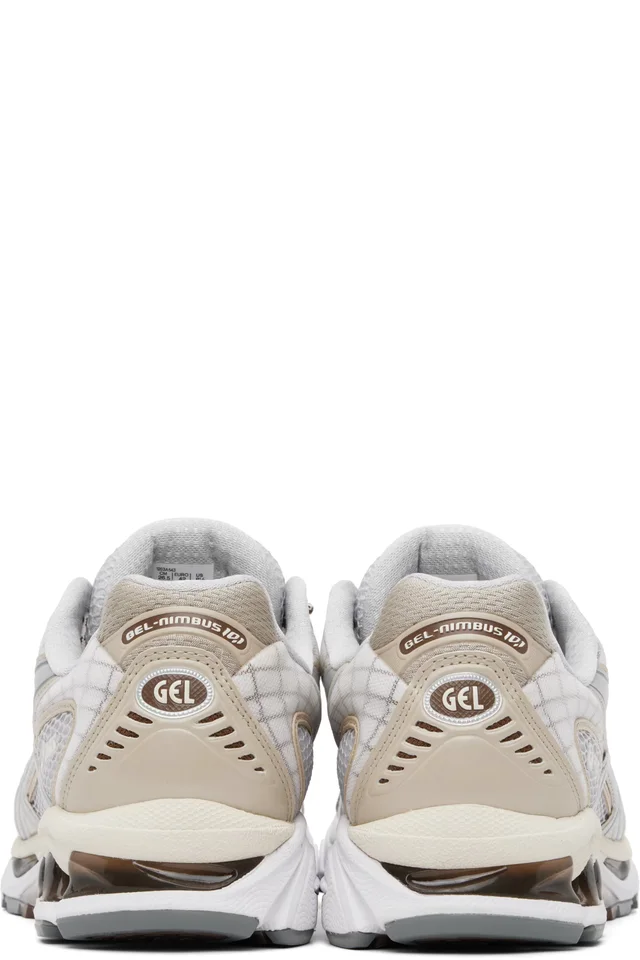 ASICS Beige & Gray Gel-Nimbus 10.1 Sneakers, photo 2 of 5 from SSENSE