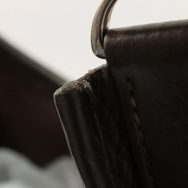 Hermès 2006 Evelyn II GM Chocolat in Clemence leather from VINTAGE QOO TOKYO, photo 13 of 18
