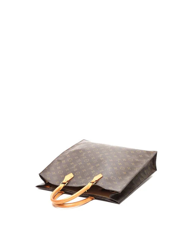 Louis Vuitton Monogram Sac Plat Bag in Coated canvas from A Retro Tale, photo 4 of 9