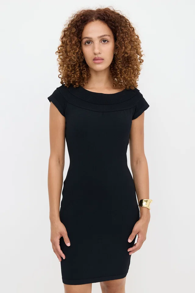 Alaïa Crepe Jersey Midi Dress from VSP Consignment