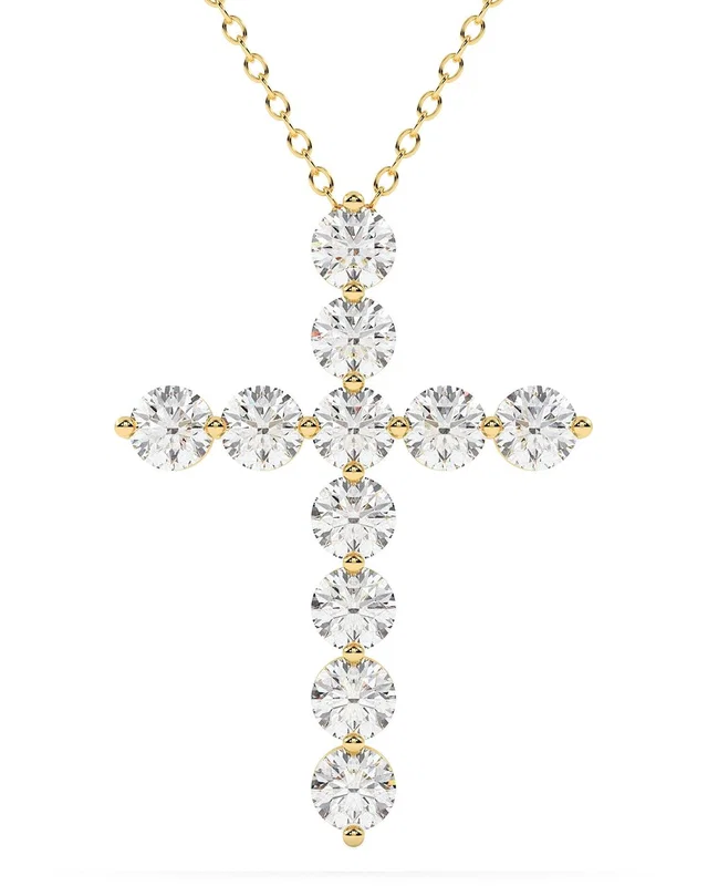 Lab Grown Diamonds 14K 2.50 ct. tw. Lab-Grown Diamond Necklace, image 1 of 1 from Gilt