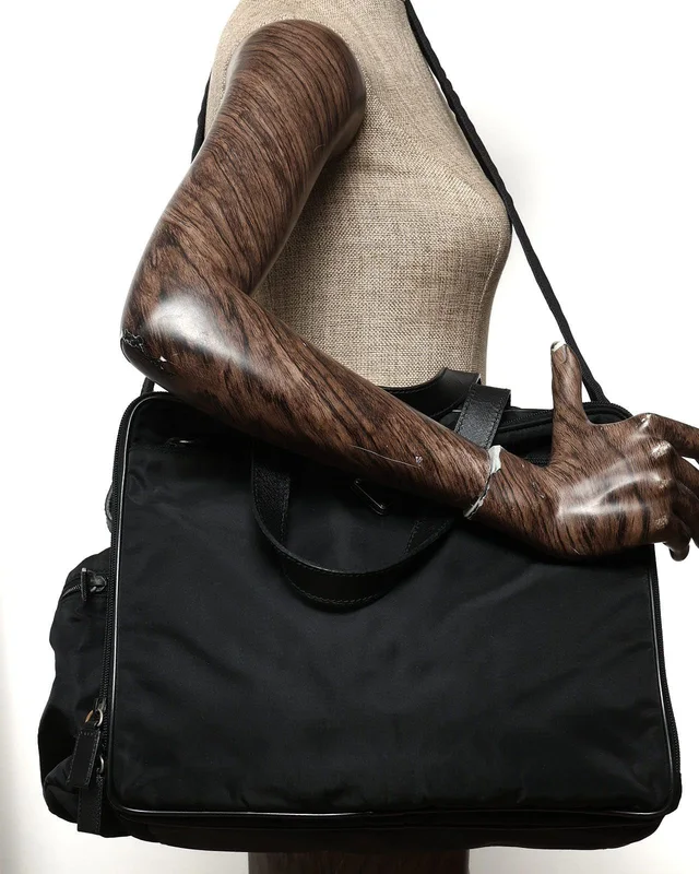 Prada Tessuto Business Bag in Nylon from A Retro Tale, photo 8 of 8