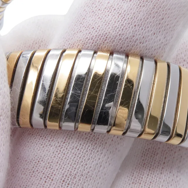 Bvlgari Serpenti Tubogas S H35mm×W23mm K18PG Stainless Steel Silver Dial102237 in Silver from GALLERY RARE, photo 7 of 12