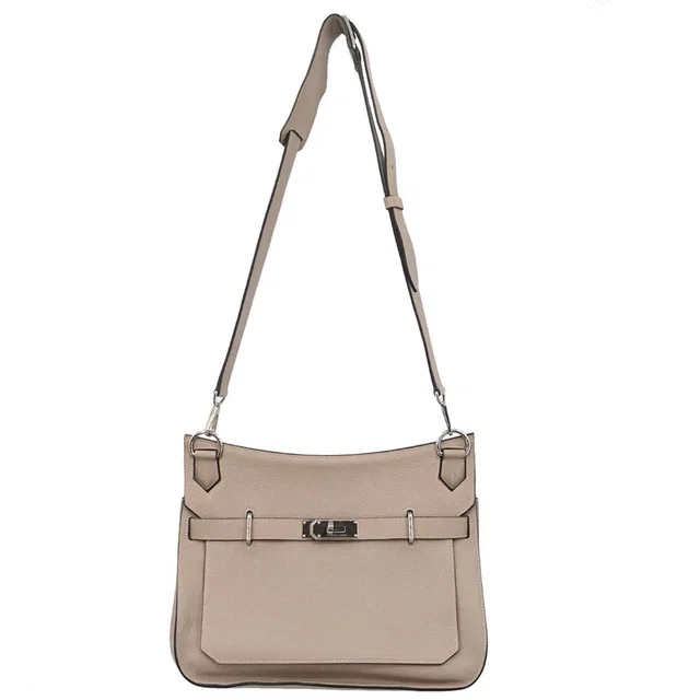 Hermès Gris Tourterelle Taurillon Clemence Jypsiere 31 Bag in Grey Clemence leather from AMORE Vintage Tokyo