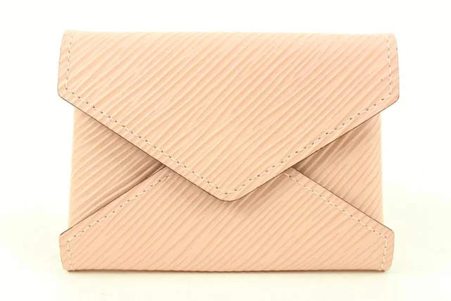 Louis Vuitton Pink Epi Leather Kirigami PM Envelope Pouch in Pink Leather from Bagriculture