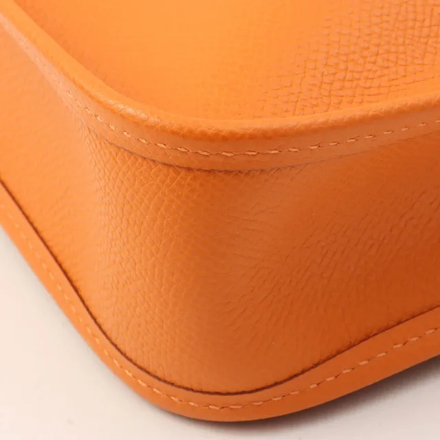 Hermès 2004 Vespa TPM Orange in Orange Epsom leather from VINTAGE QOO TOKYO, photo 9 of 14