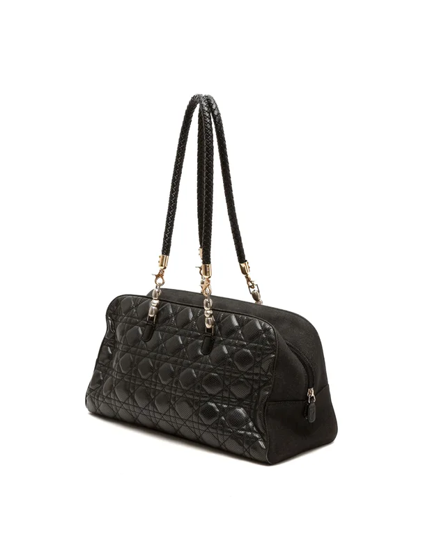 Dior Cannage Malice Shopping Tote Bag in Canvas from A Retro Tale, photo 3 of 7