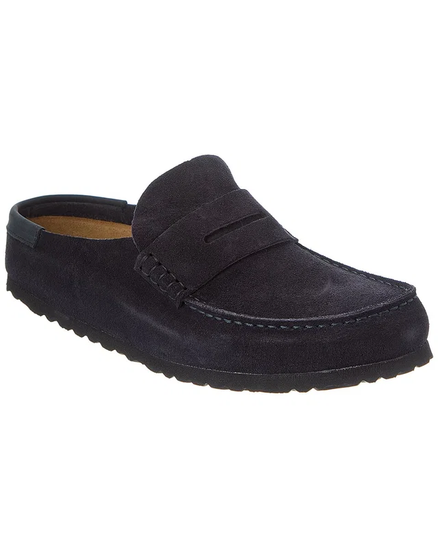 Birkenstock Naples Narrow Wrapped Suede Clog, image 1 of 1 from Rue La La