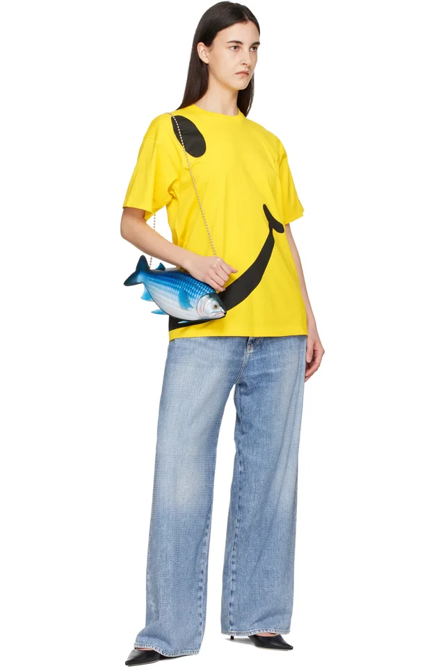 Moschino Blue Fish Bag, photo 4 of 4 from SSENSE