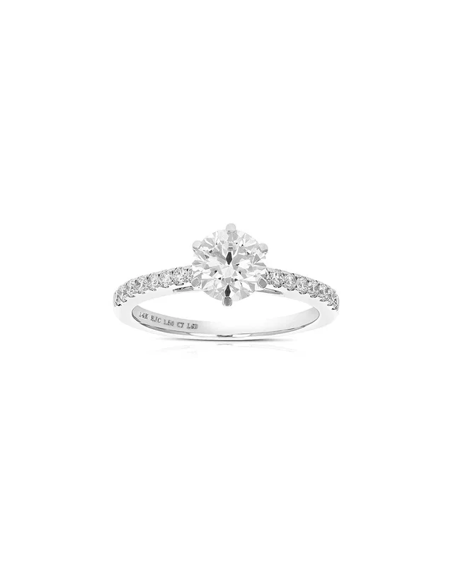 Amairah 14K 1.50 ct. tw. Lab-Grown Diamond Ring, image 1 of 1 from Rue La La