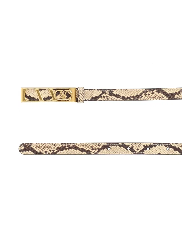 Valentino Garavani Belt — Multicolor Leather in Multicolor Leather from HEWI
